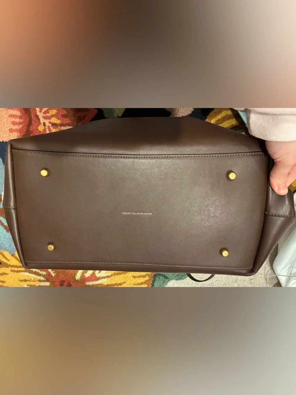 COACH Gramercy Tote Maple w/ NY zip pouch - Picture 7 of 8